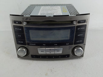 compare product 2012-2014 Subaru Legacy Radio AM FM Cd Player Receiver Replacement P/N:86201AJ61A Fits Fits 2012 2013 2014 OEM Used Auto Parts