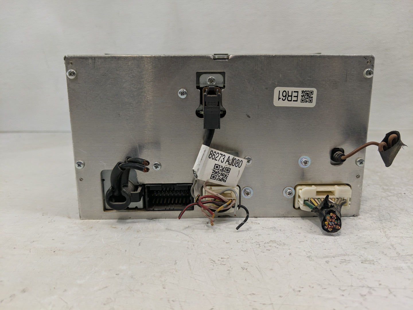 2012-2014 Subaru Legacy Radio AM FM Cd Player Receiver Replacement P/N:86201AJ61A Fits Fits 2012 2013 2014 OEM Used Auto Par