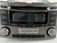 2012-2014 Subaru Legacy Radio AM FM Cd Player Receiver Replacement P/N:86201AJ61A Fits Fits 2012 2013 2014 OEM Used Auto Par