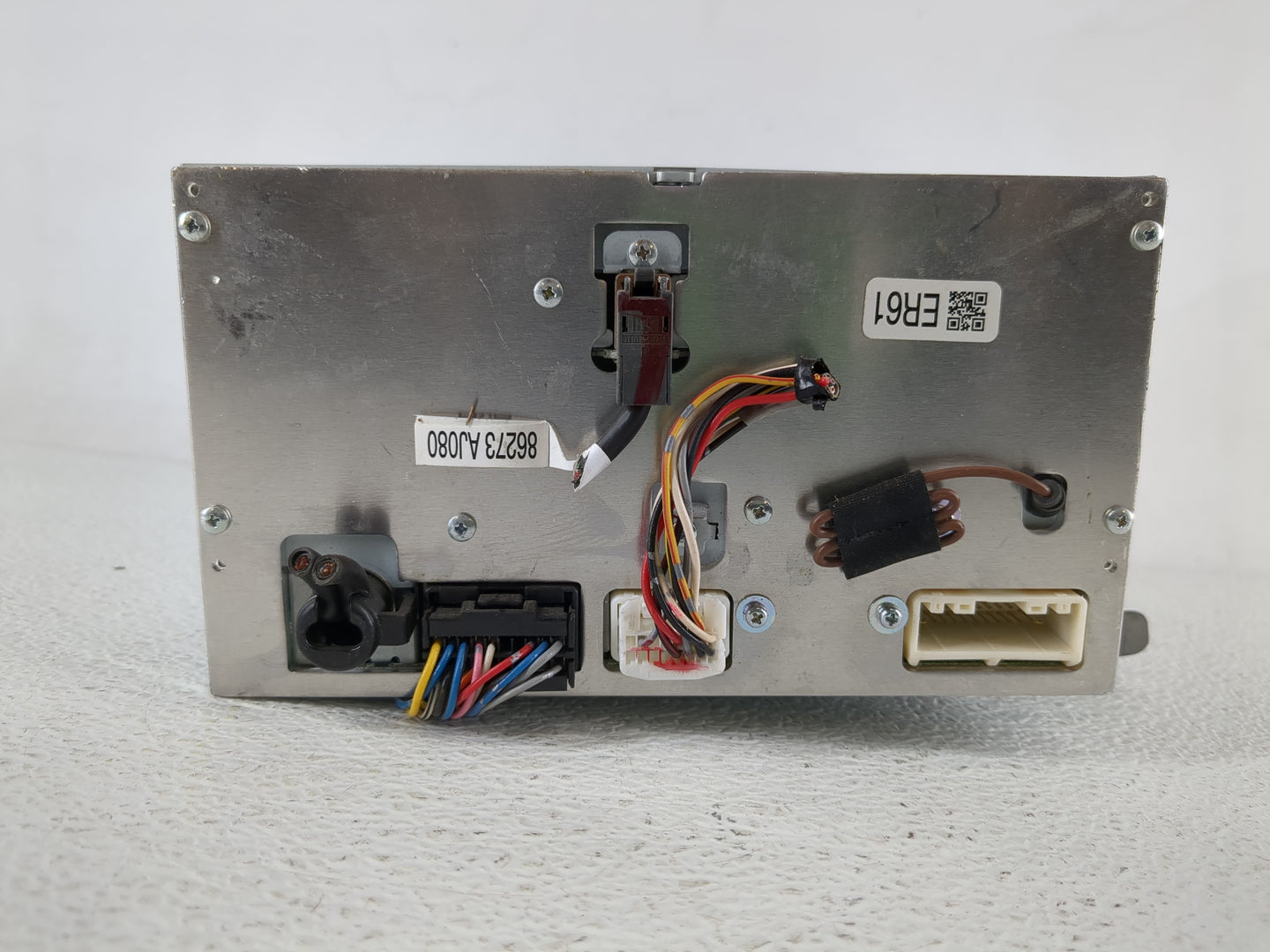 2012-2014 Subaru Legacy Radio AM FM Cd Player Receiver Replacement P/N:86201AJ61A Fits Fits 2012 2013 2014 OEM Used Auto Par