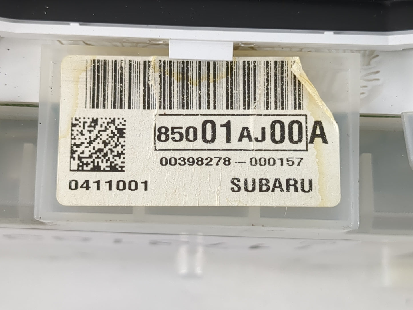 2013-2014 Subaru Legacy Instrument Cluster Speedometer Gauges P/N:85001AJ00 Fits Fits 2013 2014 OEM Used Auto Parts - Oemuse