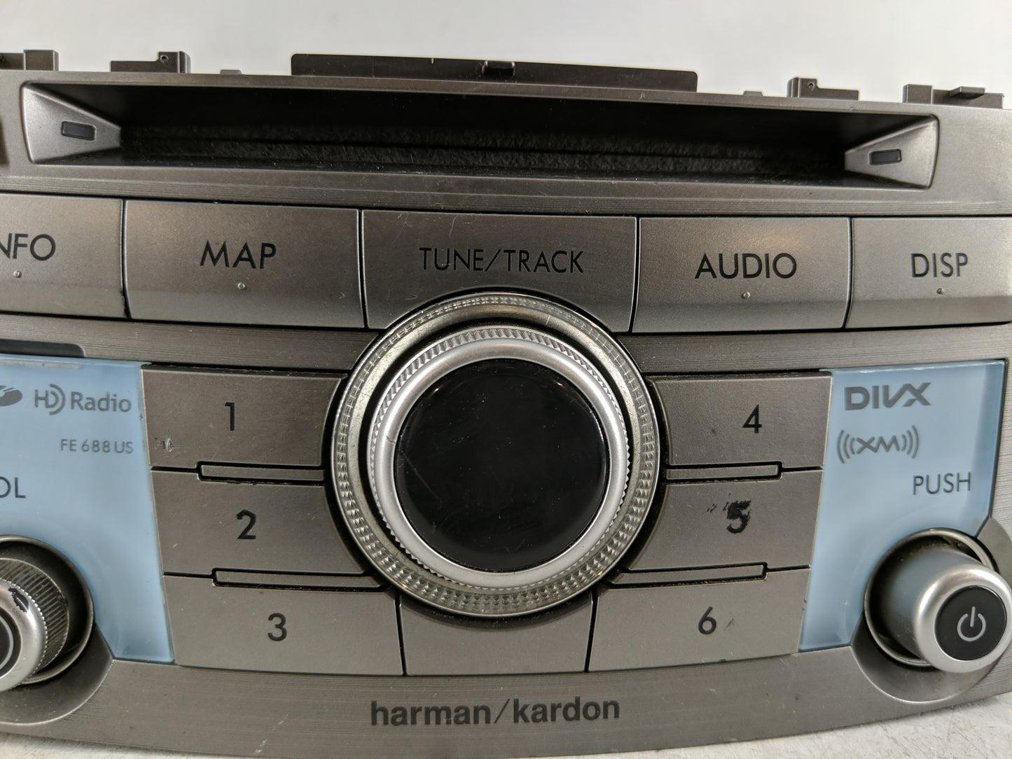 2013 Subaru Legacy Radio AM FM Cd Player Receiver Replacement P/N:86271AJ68A Fits OEM Used Auto Parts - Oemusedautoparts1.co