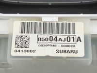 2013-2014 Subaru Legacy Instrument Cluster Speedometer Gauges P/N:85004AJ01A Fits Fits 2013 2014 OEM Used Auto Parts - Oemus