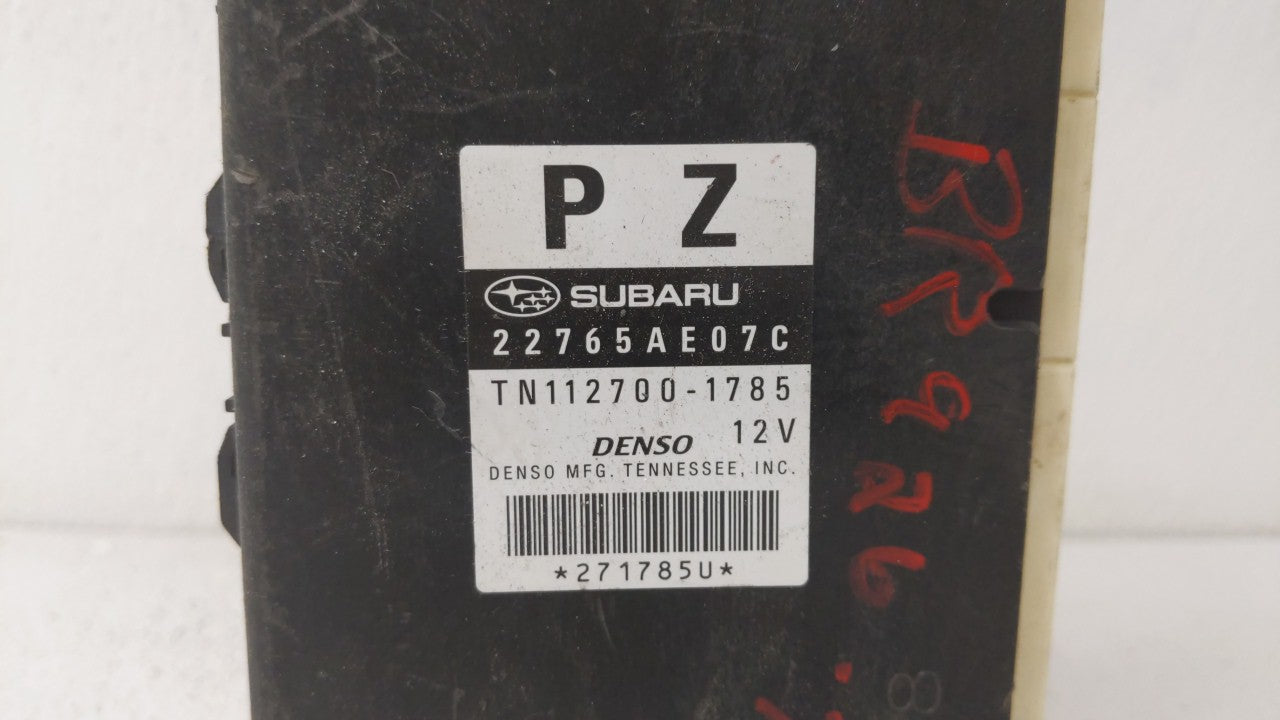 2013-2014 Subaru Legacy PCM Engine Control Computer ECU ECM PCU OEM P/N:22765AE07D 22765AE07C Fits Fits 2013 2014 OEM Used A