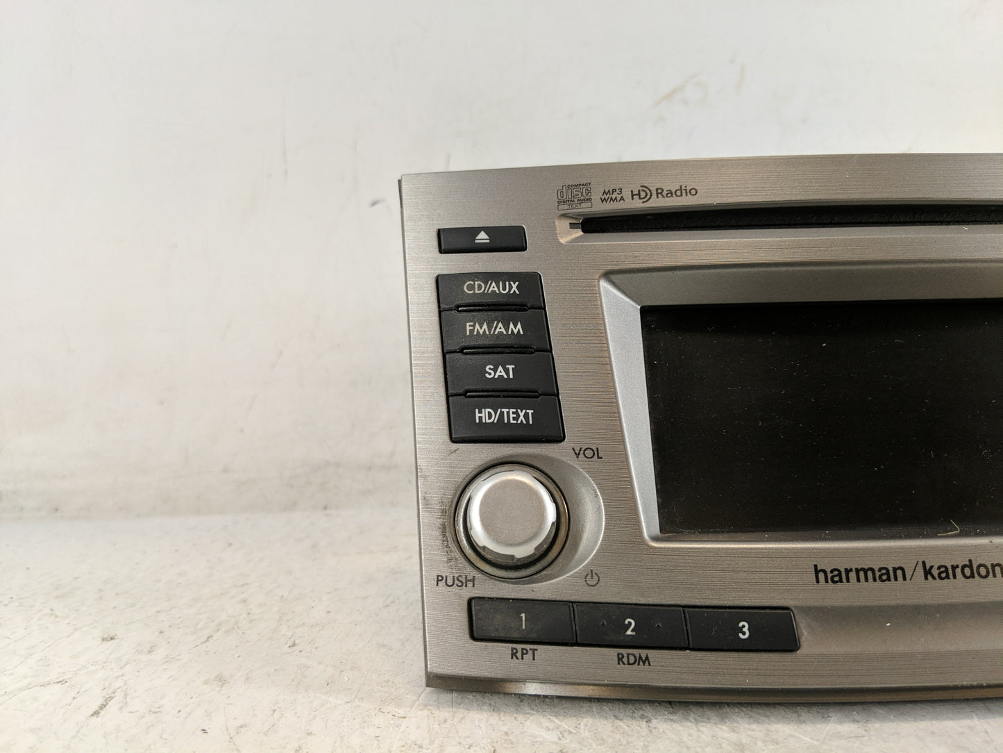 2012-2014 Subaru Legacy Radio AM FM Cd Player Receiver Replacement Fits Fits 2012 2013 2014 OEM Used Auto Parts - Oemusedaut