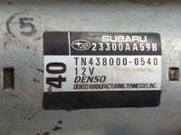 2008-2015 Subaru Legacy Car Starter Motor Solenoid OEM P/N:TN438000-0540 23300AA59B Fits OEM Used Auto Parts - Oemusedautopa