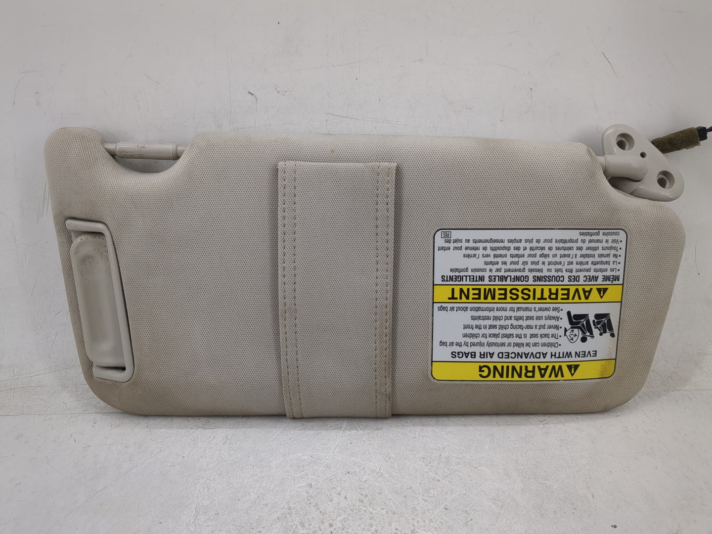 2010-2014 Subaru Legacy Sun Visor Shade Replacement Driver Left Mirror Fits Fits 2010 2011 2012 2013 2014 OEM Used Auto Part