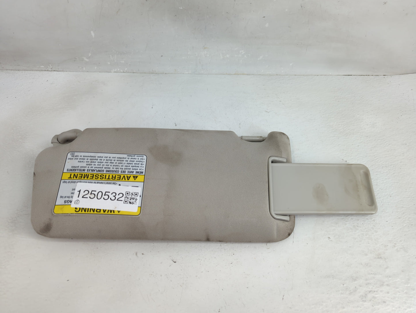 2010-2014 Subaru Legacy Sun Visor Shade Replacement Passenger Right Mirror Fits Fits 2010 2011 2012 2013 2014 OEM Used Auto 
