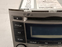 2012-2014 Subaru Legacy Radio AM FM Cd Player Receiver Replacement P/N:86201AJ61A Fits Fits 2012 2013 2014 OEM Used Auto Par