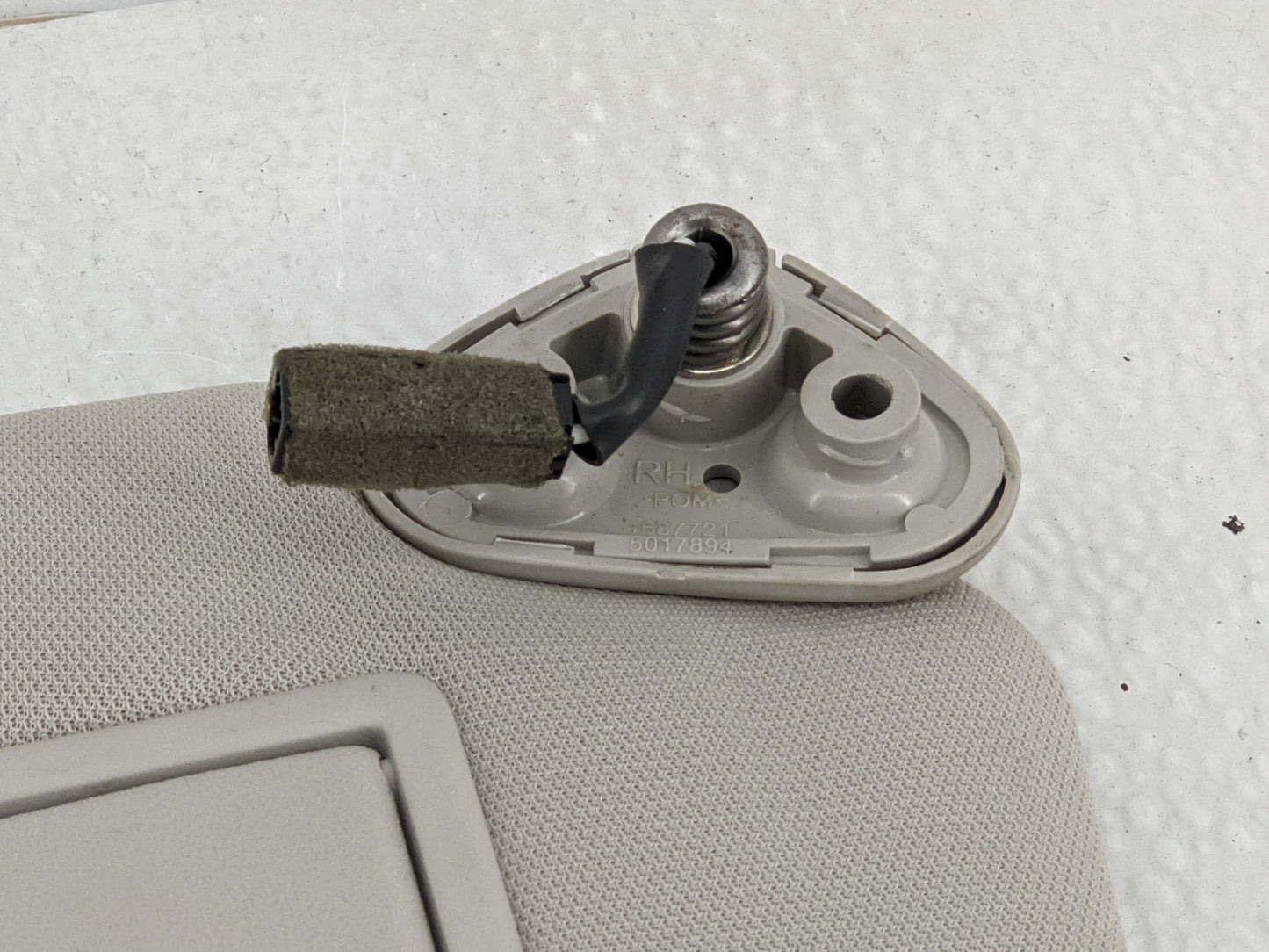 2010-2014 Subaru Legacy Sun Visor Shade Replacement Passenger Right Mirror Fits Fits 2010 2011 2012 2013 2014 OEM Used Auto 