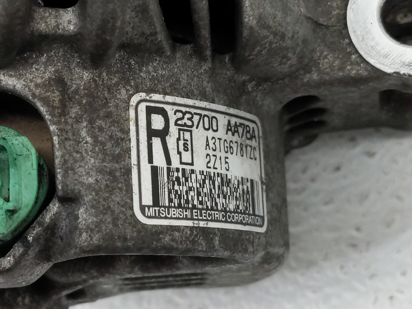 2013-2014 Subaru Legacy Alternator Replacement Generator Charging Assembly Engine OEM P/N:23700 AA78A Fits Fits 2013 2014 OE