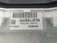 2013-2014 Subaru Legacy Instrument Cluster Speedometer Gauges P/N:85004AJ01A Fits Fits 2013 2014 OEM Used Auto Parts - Oemus