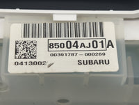 2013-2014 Subaru Legacy Instrument Cluster Speedometer Gauges P/N:85004AJ01A Fits Fits 2013 2014 OEM Used Auto Parts - Oemus