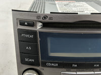 2012-2014 Subaru Legacy Radio AM FM Cd Player Receiver Replacement P/N:86201AJ61A Fits Fits 2012 2013 2014 OEM Used Auto Par