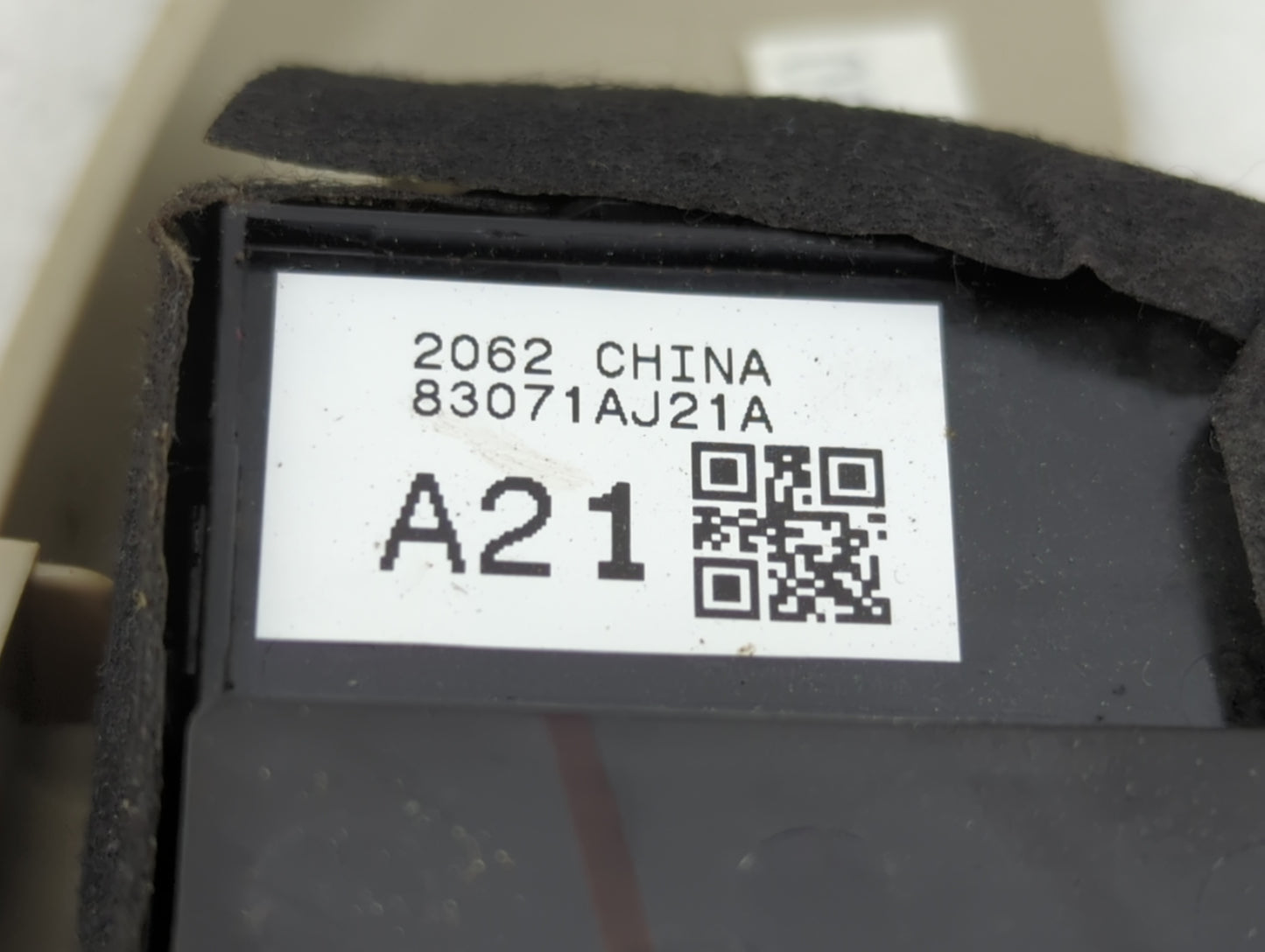 2013-2014 Subaru Legacy Master Power Window Switch Replacement Driver Side Left P/N:83071AJ21A Fits Fits 2013 2014 OEM Used 