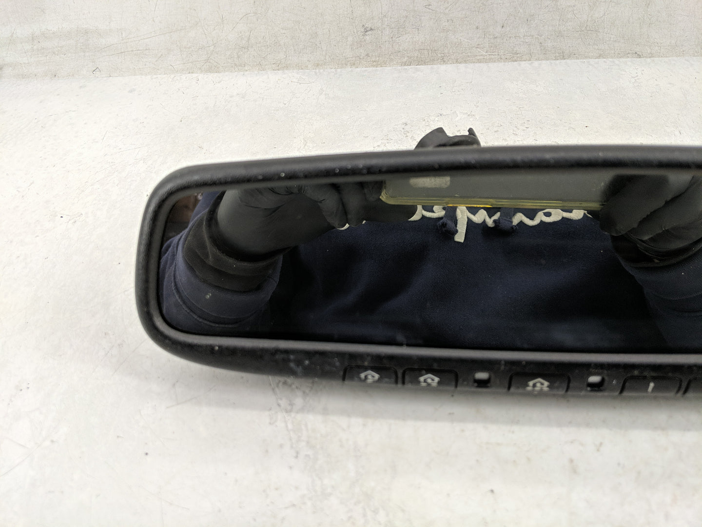 2013 Subaru Legacy Interior Rear View Mirror Replacement OEM P/N:IE8011681 Fits OEM Used Auto Parts - Oemusedautoparts1.com