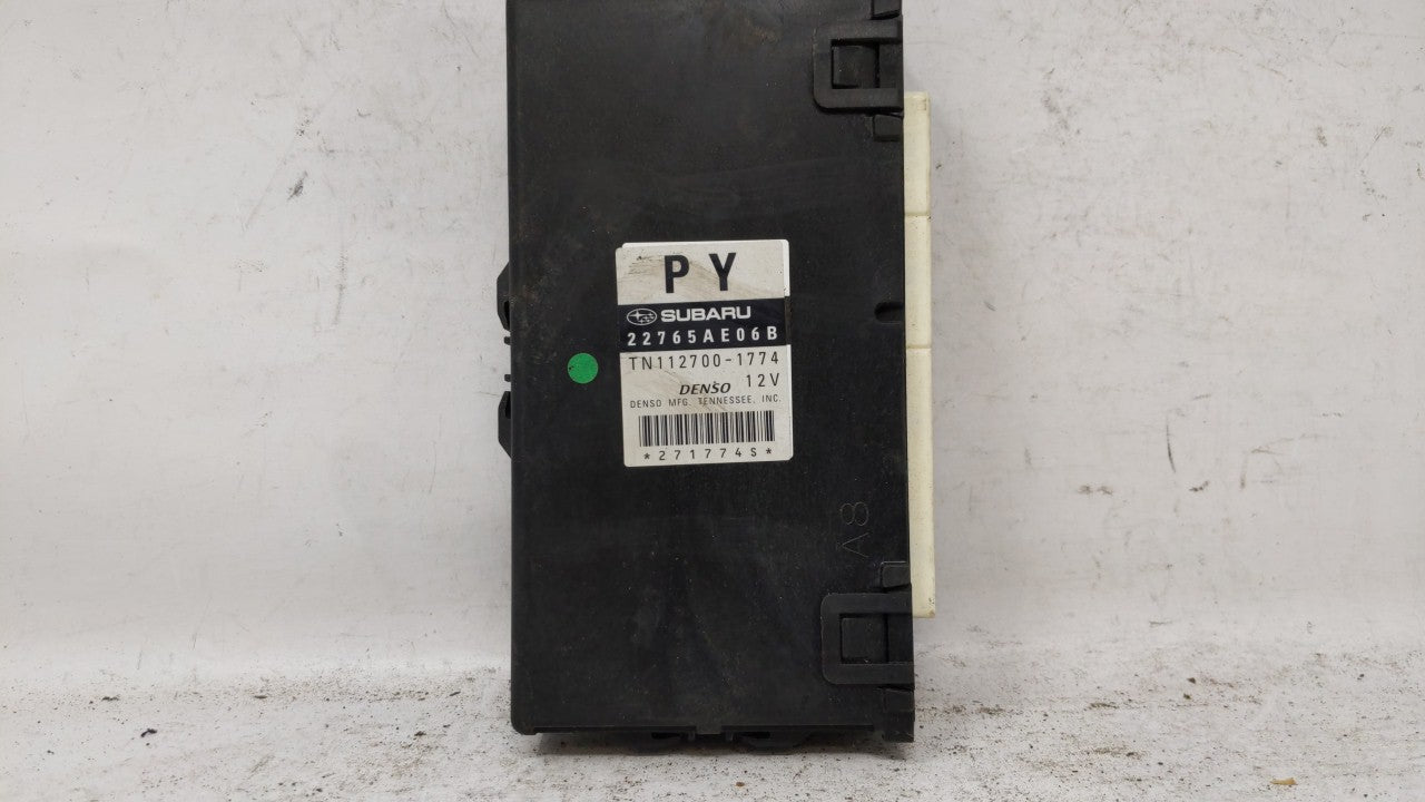 2013-2014 Subaru Legacy PCM Engine Control Computer ECU ECM PCU OEM P/N:22765AE06C 22765AE06D, 22765AE06B Fits Fits 2013 201