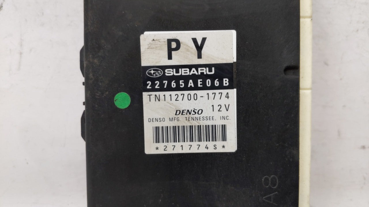 2013-2014 Subaru Legacy PCM Engine Control Computer ECU ECM PCU OEM P/N:22765AE06C 22765AE06D, 22765AE06B Fits Fits 2013 201