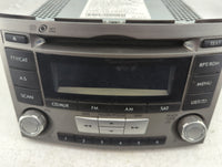 2012-2014 Subaru Legacy Radio AM FM Cd Player Receiver Replacement P/N:86201AJ61A Fits Fits 2012 2013 2014 OEM Used Auto Par