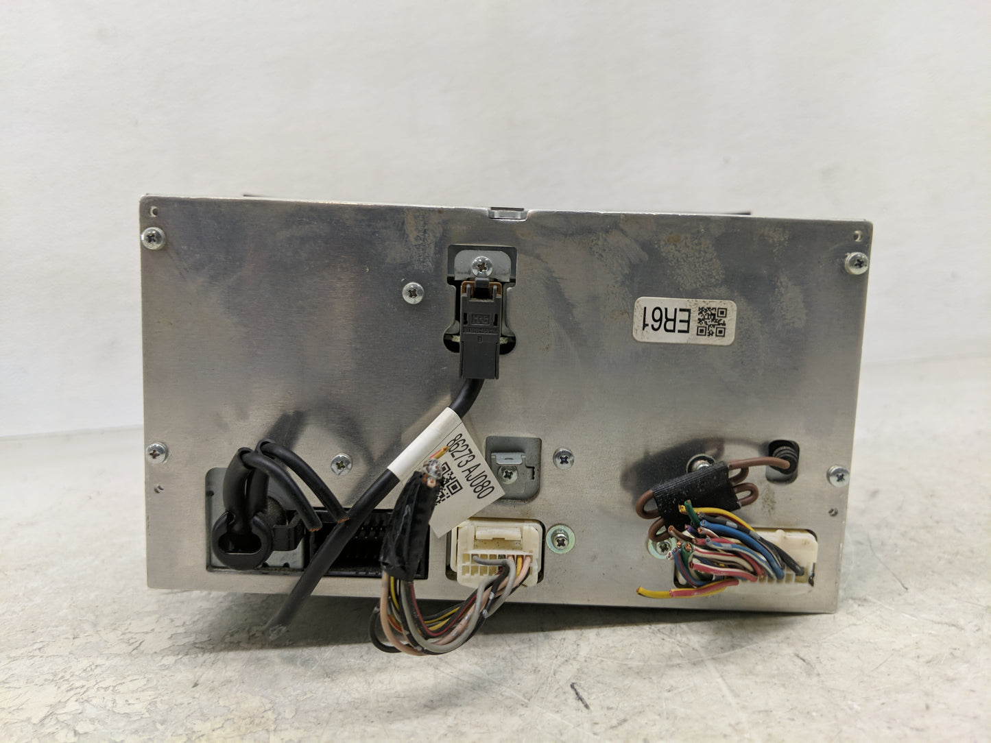 2012-2014 Subaru Legacy Radio AM FM Cd Player Receiver Replacement P/N:86201AJ61A Fits Fits 2012 2013 2014 OEM Used Auto Par