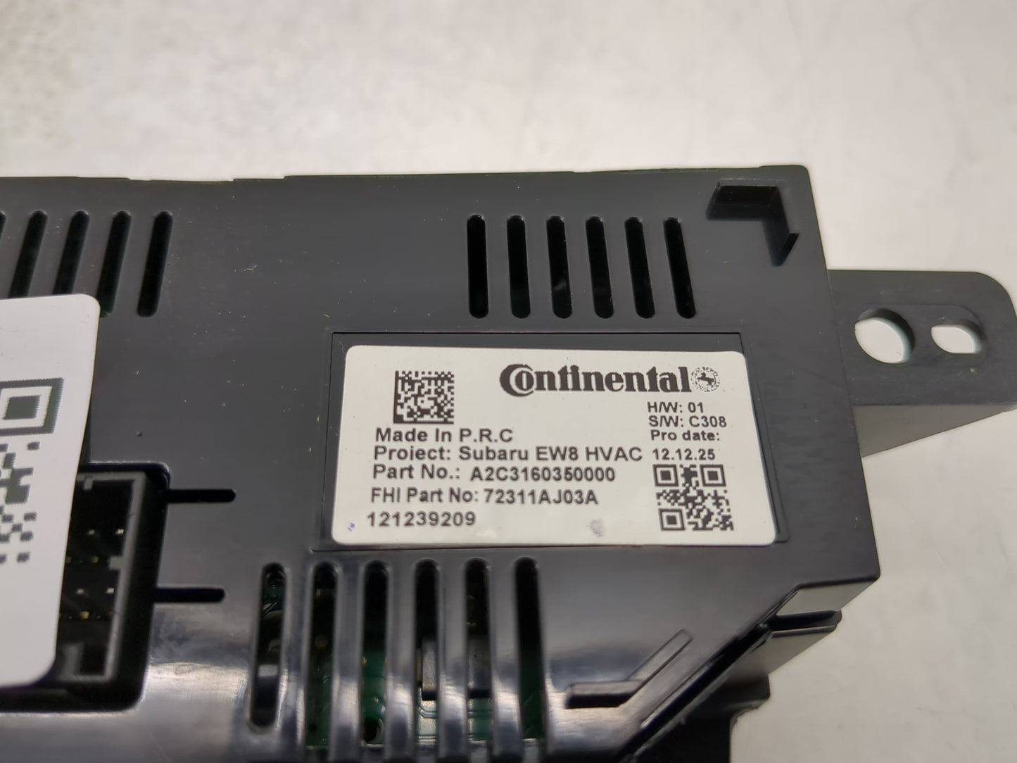 2010-2014 Subaru Legacy Climate Control Module Temperature AC/Heater Replacement P/N:A2C3160350000 Fits OEM Used Auto Parts 