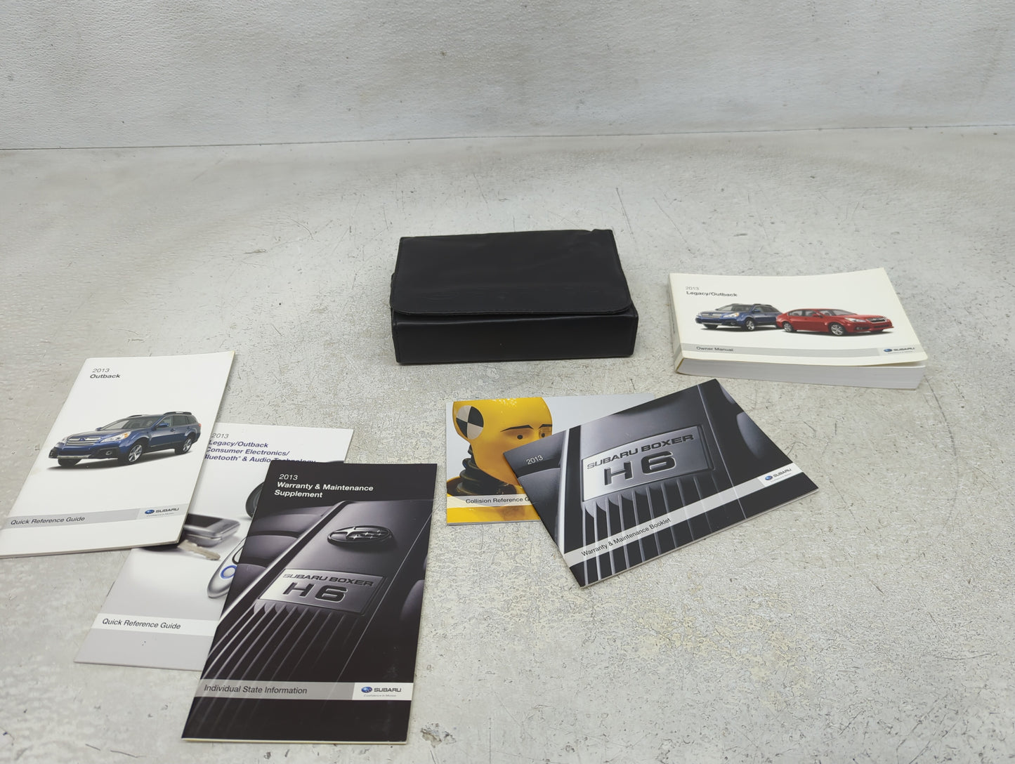 2013 Subaru Legacy Owners Manual Book Guide P/N:A2490BE-B OEM Used Auto Parts - Oemusedautoparts1.com