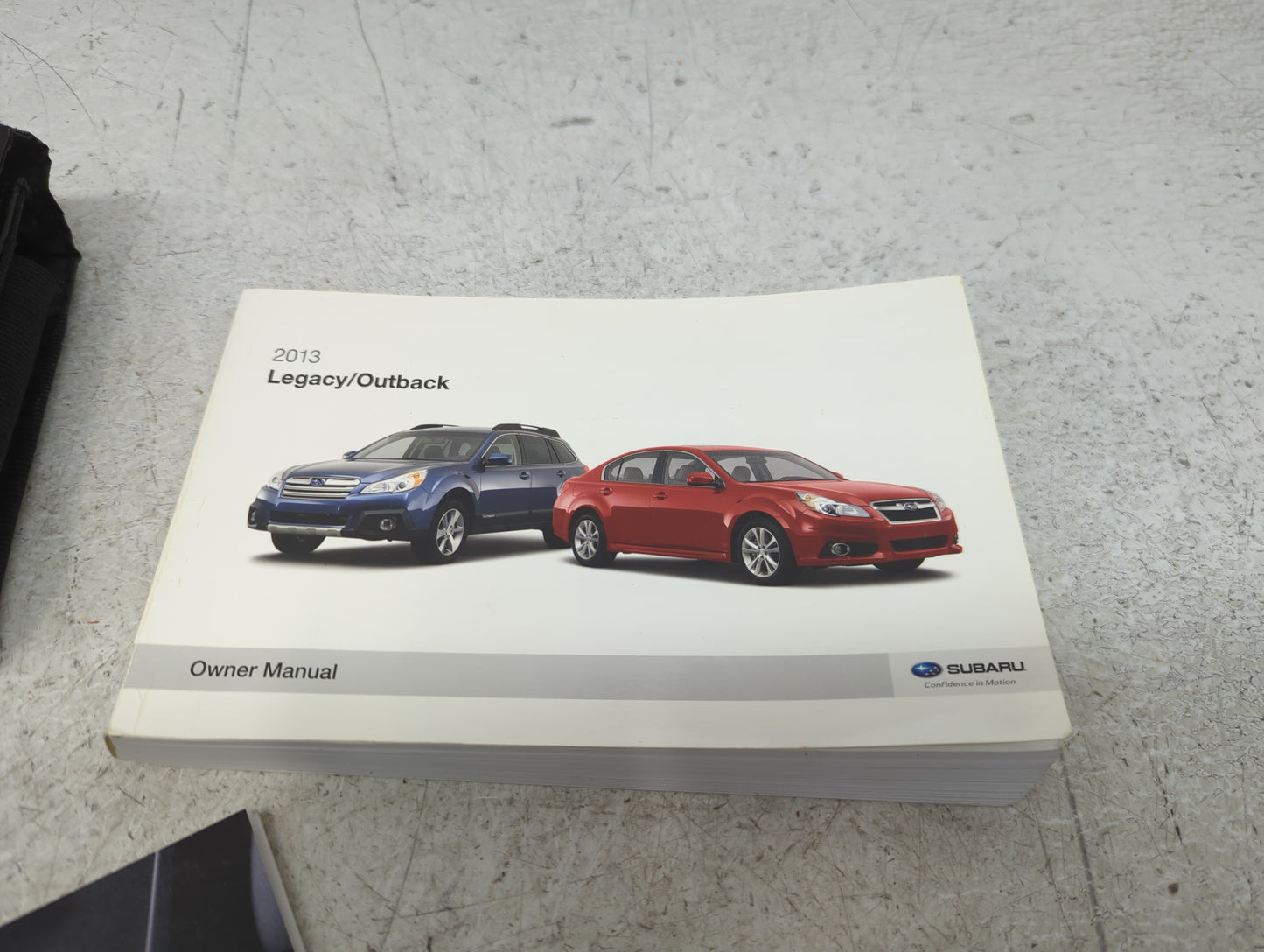 2013 Subaru Legacy Owners Manual Book Guide P/N:A2490BE-B OEM Used Auto Parts - Oemusedautoparts1.com