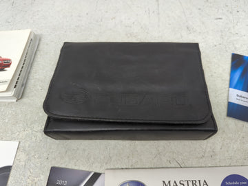 2013 Subaru Legacy Owners Manual Book Guide P/N:A2490BE-B OEM Used Auto Parts