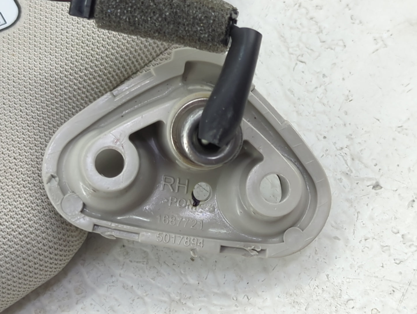 2010-2014 Subaru Legacy Sun Visor Shade Replacement Passenger Right Mirror Fits Fits 2010 2011 2012 2013 2014 OEM Used Auto 