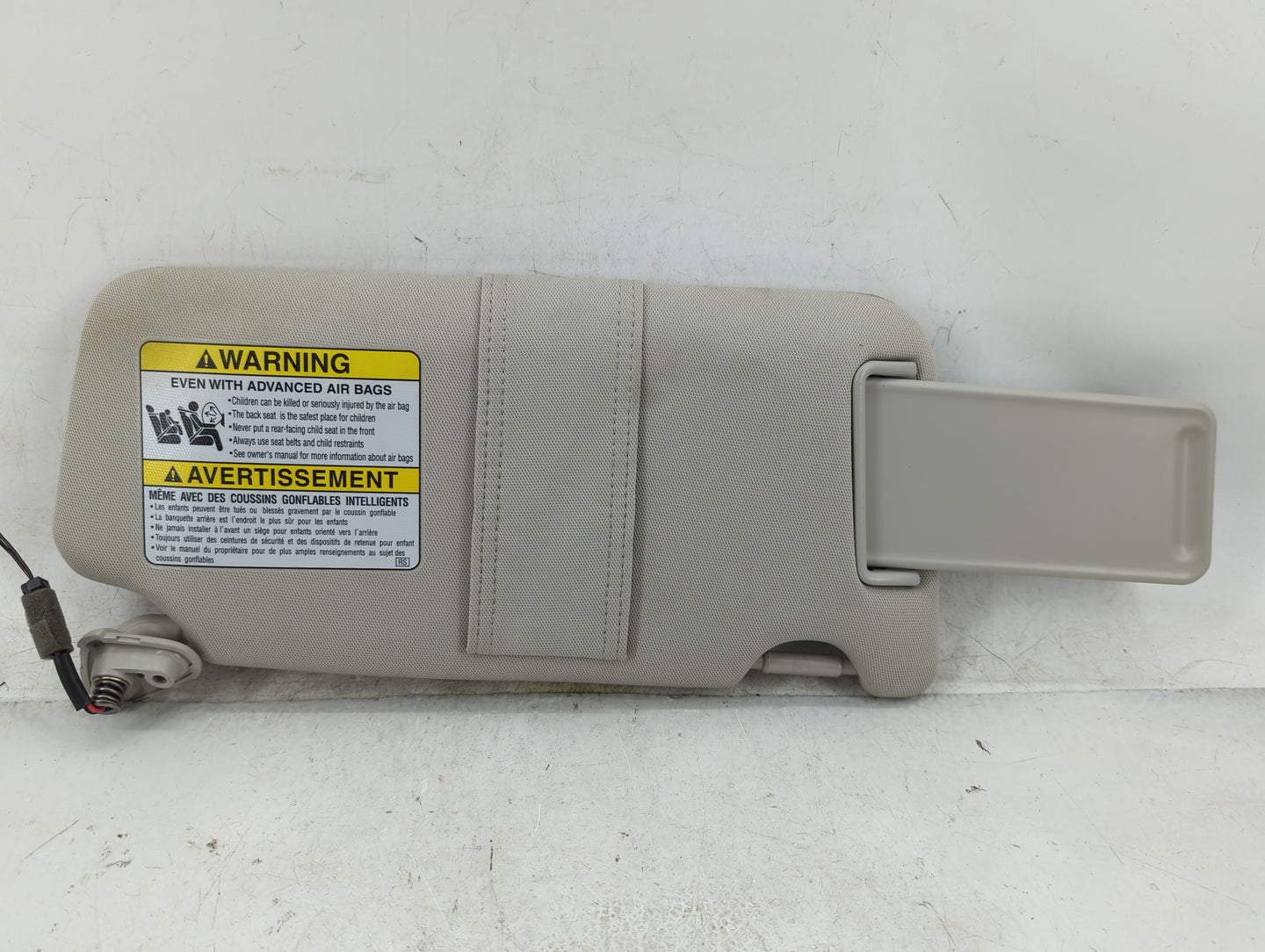 2010-2014 Subaru Legacy Sun Visor Shade Replacement Driver Left Mirror Fits Fits 2010 2011 2012 2013 2014 OEM Used Auto Part
