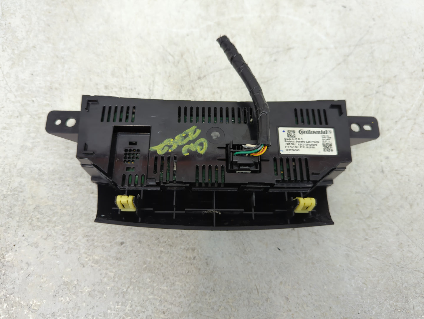 2010-2014 Subaru Legacy Climate Control Module Temperature AC/Heater Replacement P/N:A2C3109120000 Fits OEM Used Auto Parts 