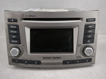 compare product 2012-2014 Subaru Legacy Radio AM FM Cd Player Receiver Replacement P/N:86201AJ65A Fits Fits 2012 2013 2014 OEM Used Auto Parts