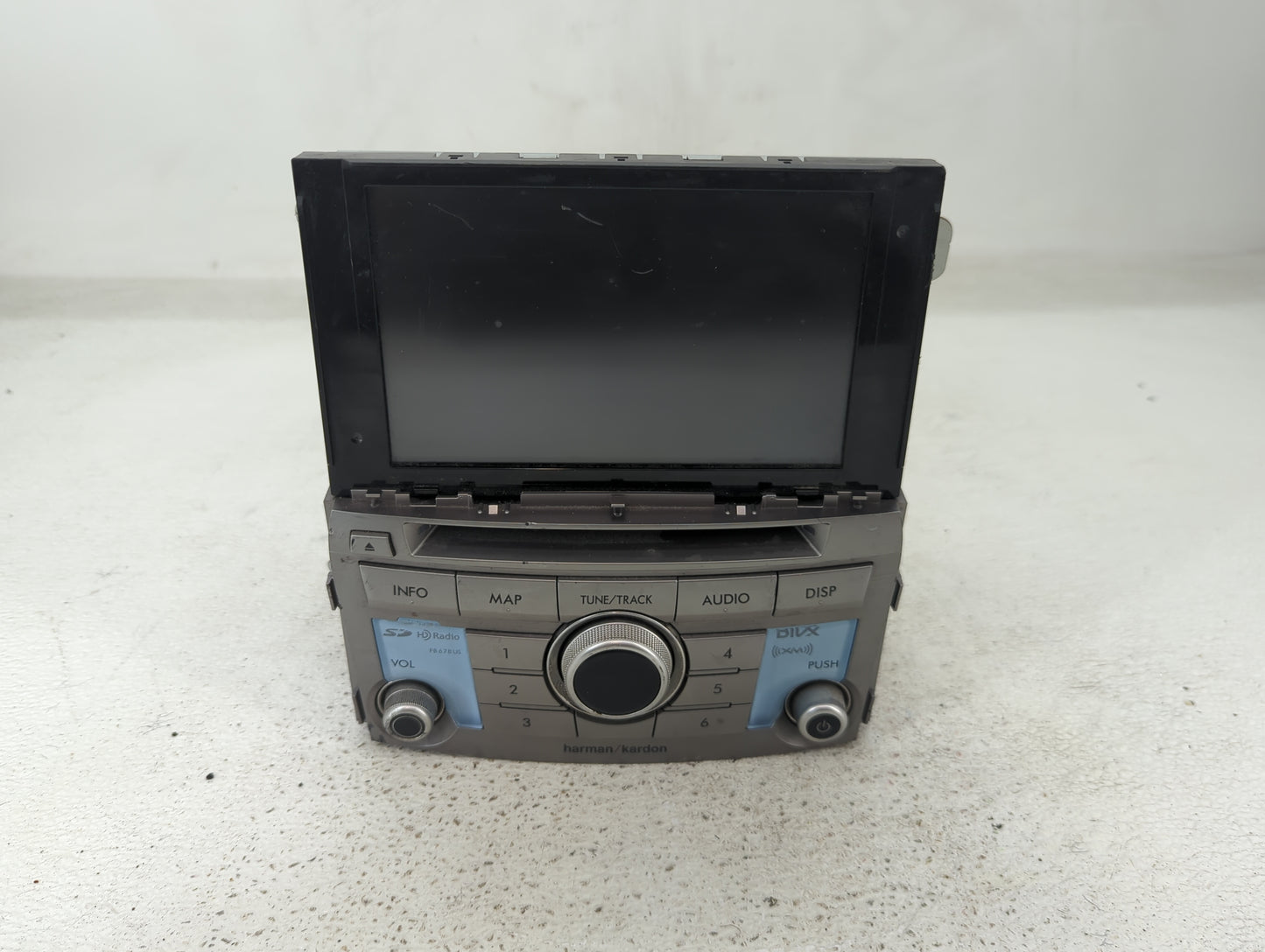 2013 Subaru Legacy Radio AM FM Cd Player Receiver Replacement P/N:86271AJ67A Fits OEM Used Auto Parts - Oemusedautoparts1.co