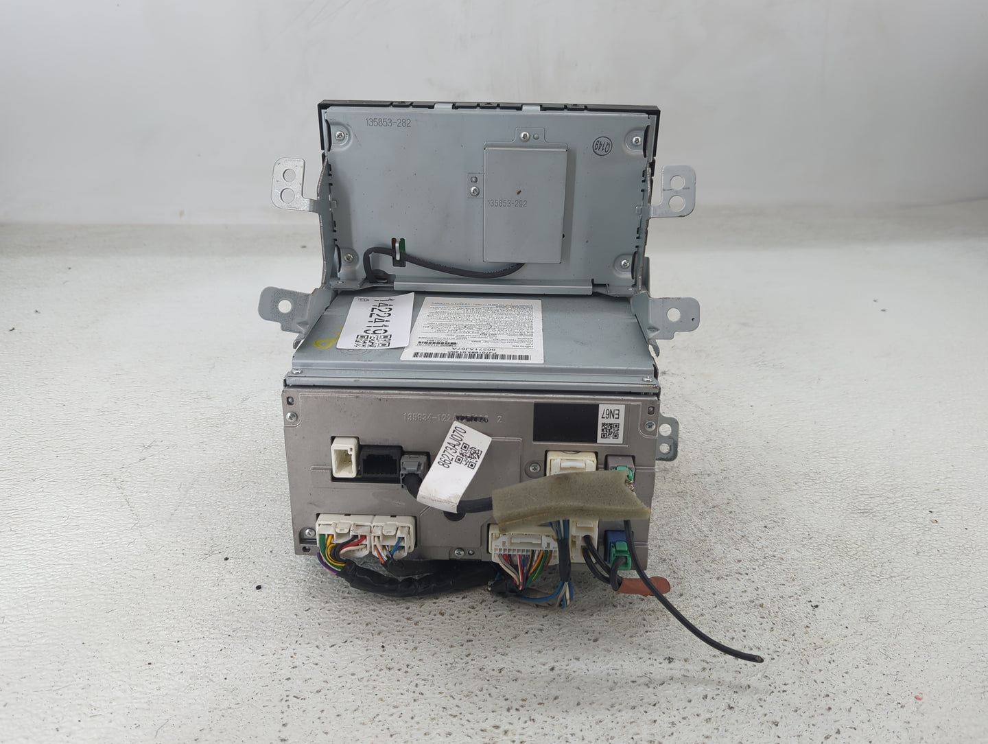 2013 Subaru Legacy Radio AM FM Cd Player Receiver Replacement P/N:86271AJ67A Fits OEM Used Auto Parts - Oemusedautoparts1.co