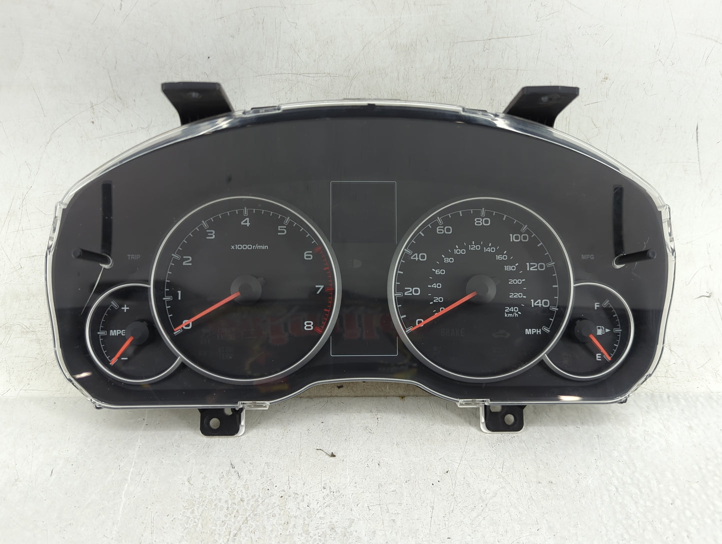 2013-2014 Subaru Legacy Instrument Cluster Speedometer Gauges P/N:R42648SDO140 FS-0337 Fits Fits 2013 2014 OEM Used Auto Par