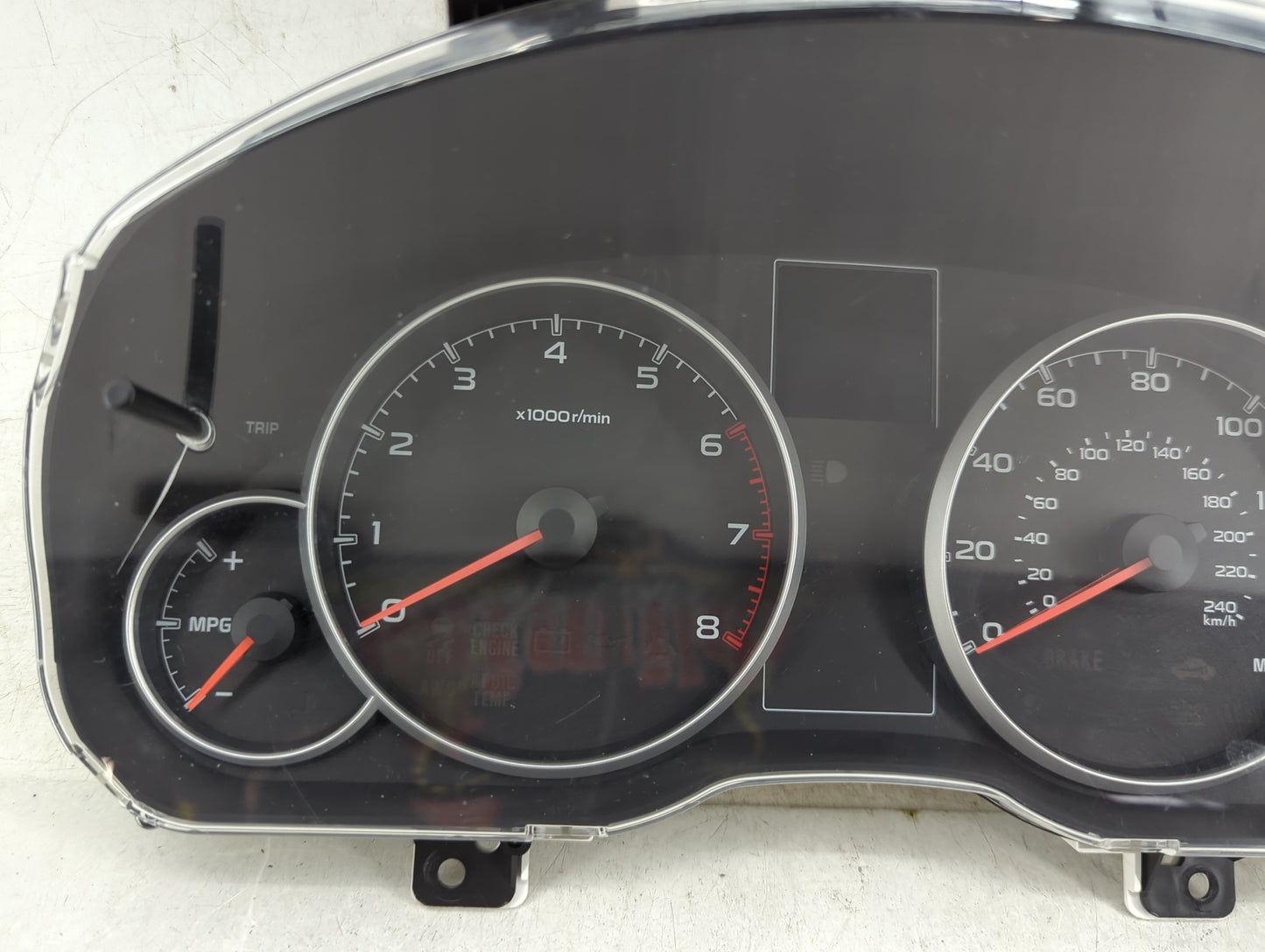 2013-2014 Subaru Legacy Instrument Cluster Speedometer Gauges P/N:R42648SDO140 FS-0337 Fits Fits 2013 2014 OEM Used Auto Par