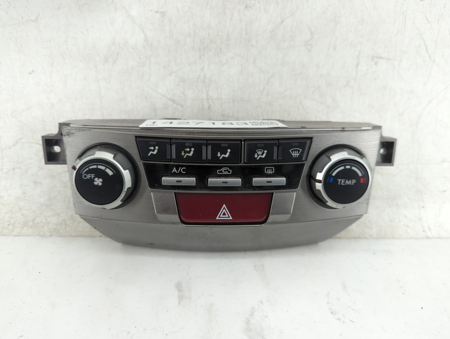 2010-2014 Subaru Legacy Climate Control Module Temperature AC/Heater Replacement P/N:72311AJ08A Fits Fits 2010 2011 2012 201