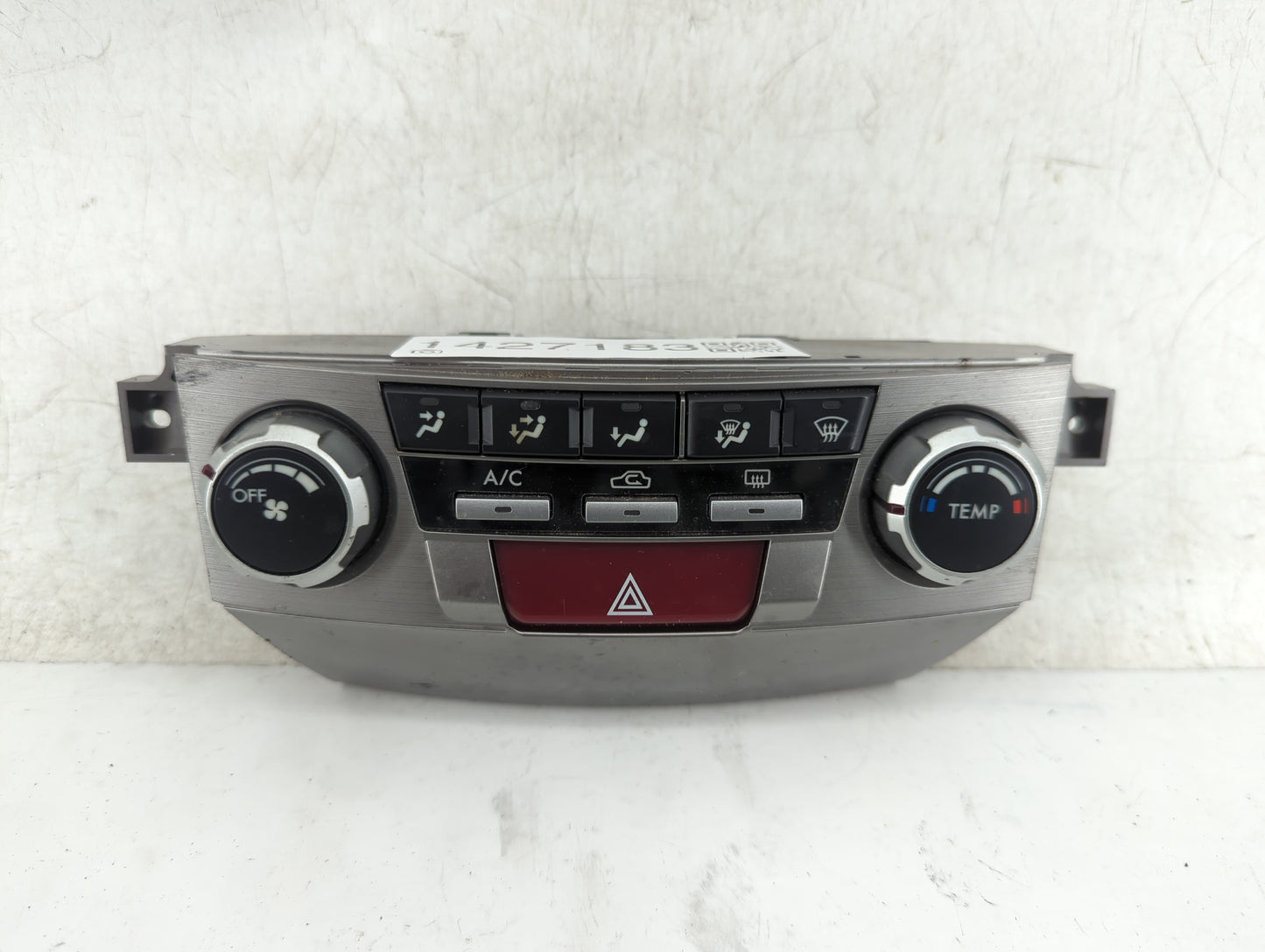 2010-2014 Subaru Legacy Climate Control Module Temperature AC/Heater Replacement P/N:72311AJ08A Fits Fits 2010 2011 2012 201