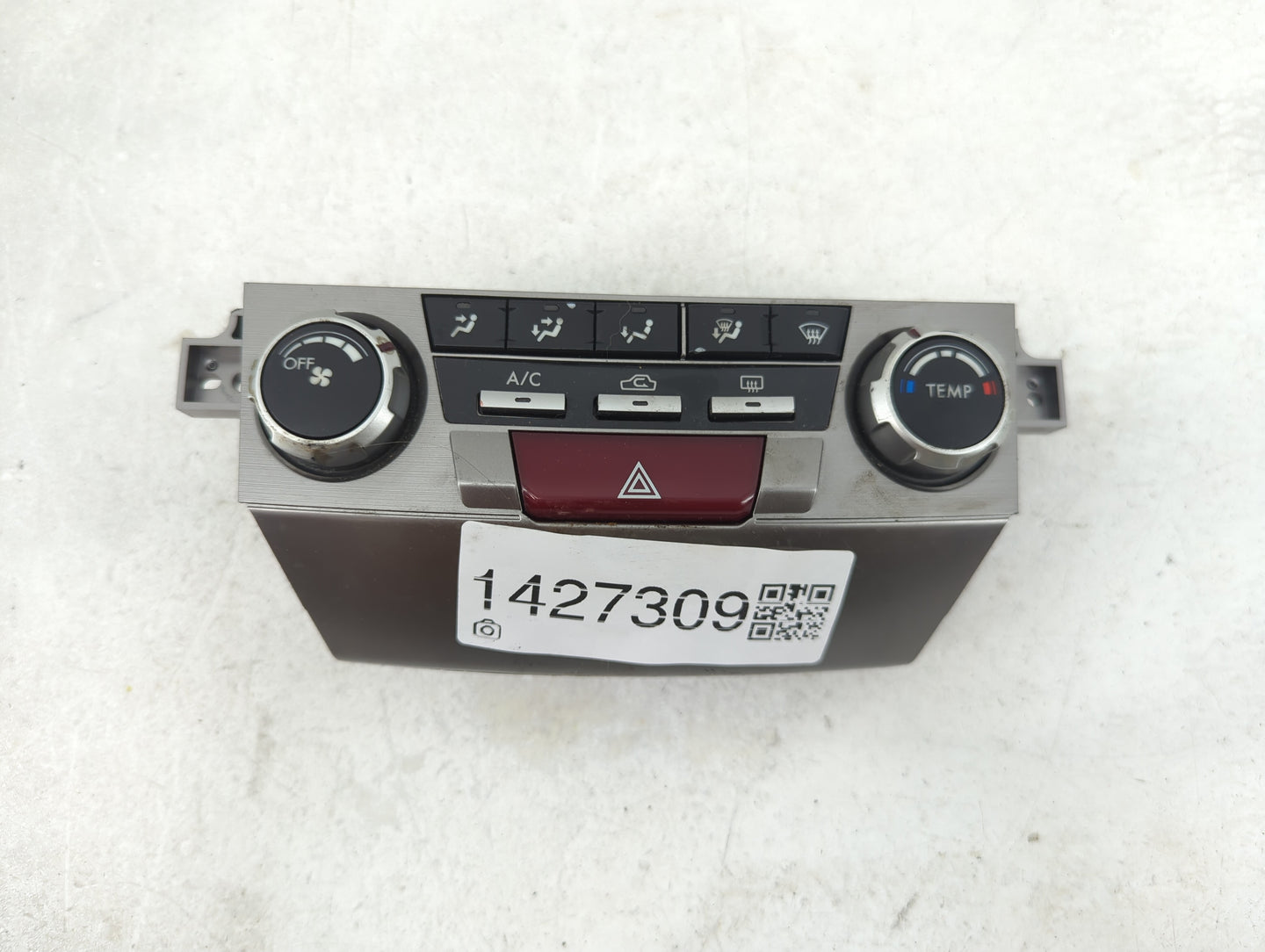 2010-2014 Subaru Legacy Climate Control Module Temperature AC/Heater Replacement P/N:72311AJ08A Fits Fits 2010 2011 2012 201