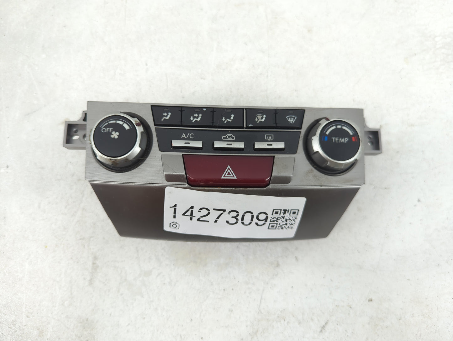 2010-2014 Subaru Legacy Climate Control Module Temperature AC/Heater Replacement P/N:72311AJ08A Fits Fits 2010 2011 2012 201
