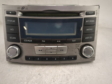 2012-2014 Subaru Legacy Radio AM FM Cd Player Receiver Replacement P/N:86201AJ61A PF-33801-A, PF33801A Fits Fits 2012 2013 2
