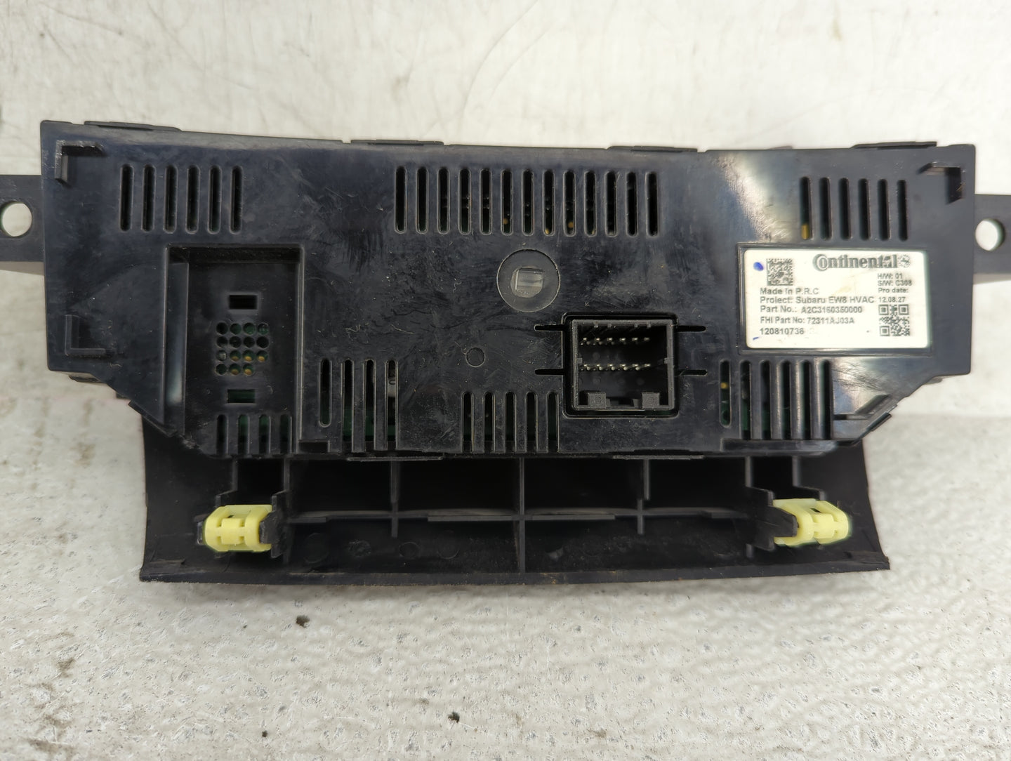 2010-2014 Subaru Legacy Climate Control Module Temperature AC/Heater Replacement P/N:A2C3160350000 72311AJ03A Fits OEM Used 