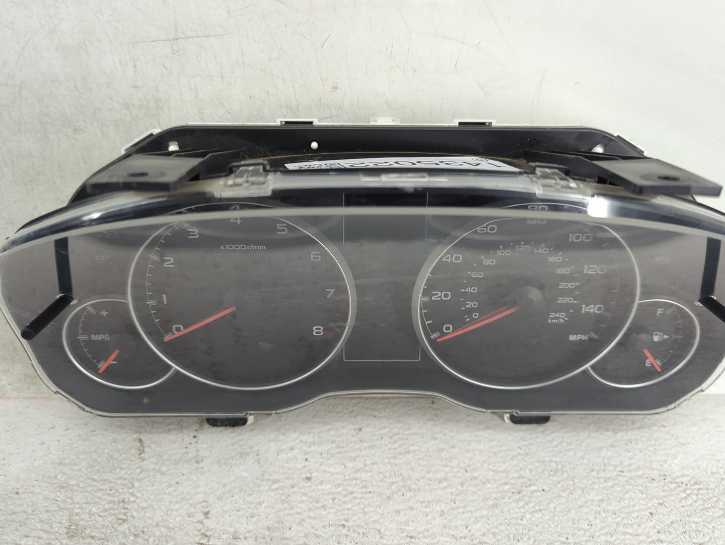2013-2014 Subaru Legacy Instrument Cluster Speedometer Gauges P/N:85004AJ01A Fits Fits 2013 2014 OEM Used Auto Parts - Oemus