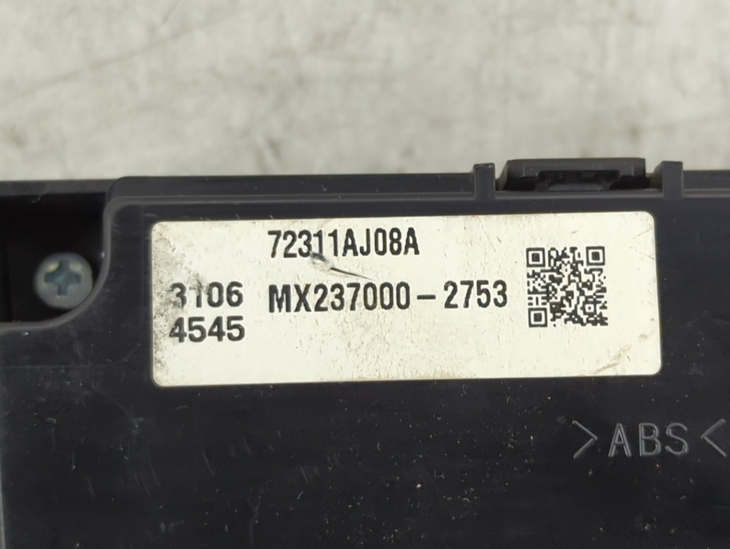 2010-2014 Subaru Legacy Climate Control Module Temperature AC/Heater Replacement P/N:72311AJ08A MX237000-2753 Fits OEM Used 