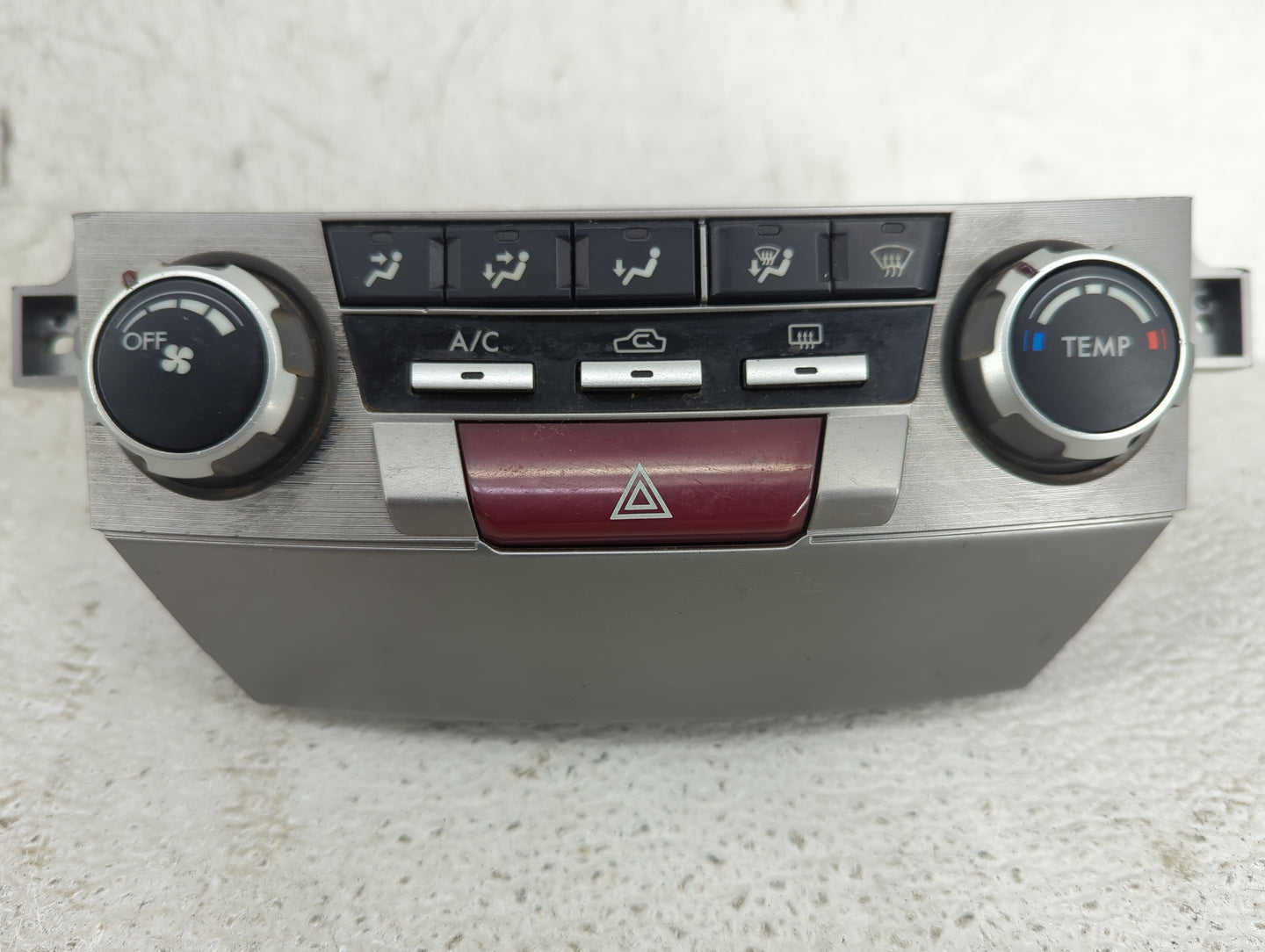 2010-2014 Subaru Legacy Climate Control Module Temperature AC/Heater Replacement P/N:72311AJ08A MX237000-2753 Fits OEM Used 
