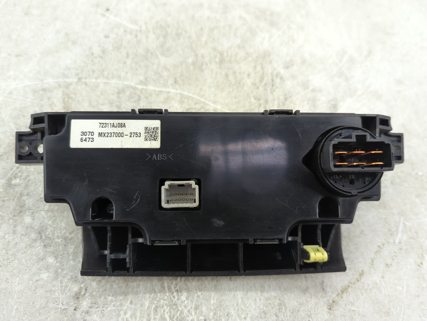 2010-2014 Subaru Legacy Climate Control Module Temperature AC/Heater Replacement P/N:72311AJ08A MX237000-2753 Fits OEM Used 