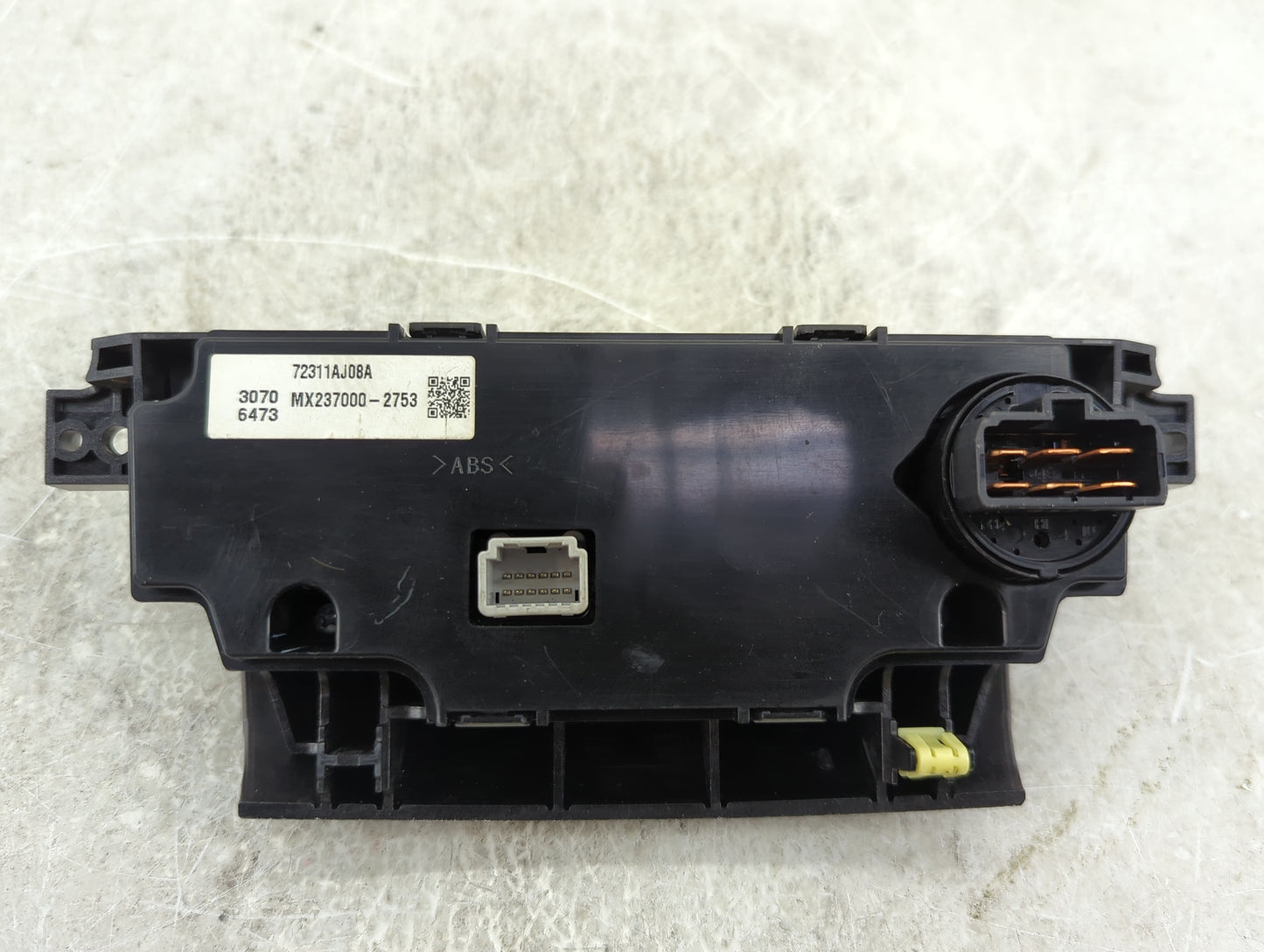 2010-2014 Subaru Legacy Climate Control Module Temperature AC/Heater Replacement P/N:72311AJ08A MX237000-2753 Fits OEM Used 