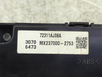 2010-2014 Subaru Legacy Climate Control Module Temperature AC/Heater Replacement P/N:72311AJ08A MX237000-2753 Fits OEM Used 