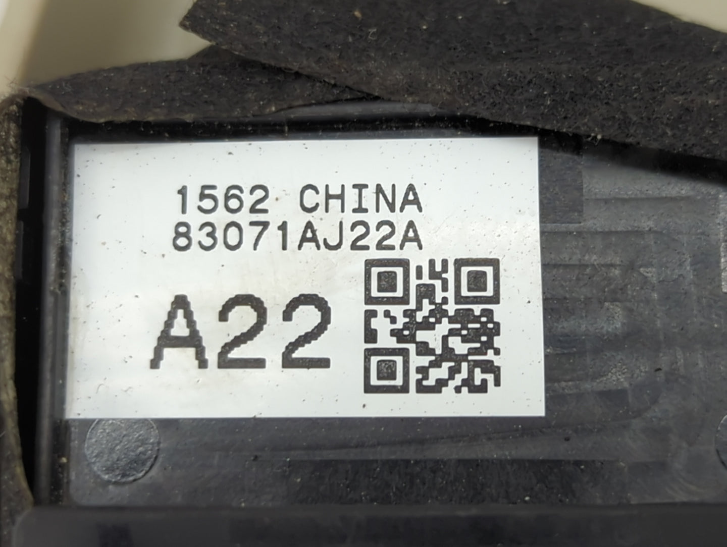 2013-2014 Subaru Legacy Master Power Window Switch Replacement Driver Side Left P/N:83071AJ22A Fits Fits 2013 2014 OEM Used 