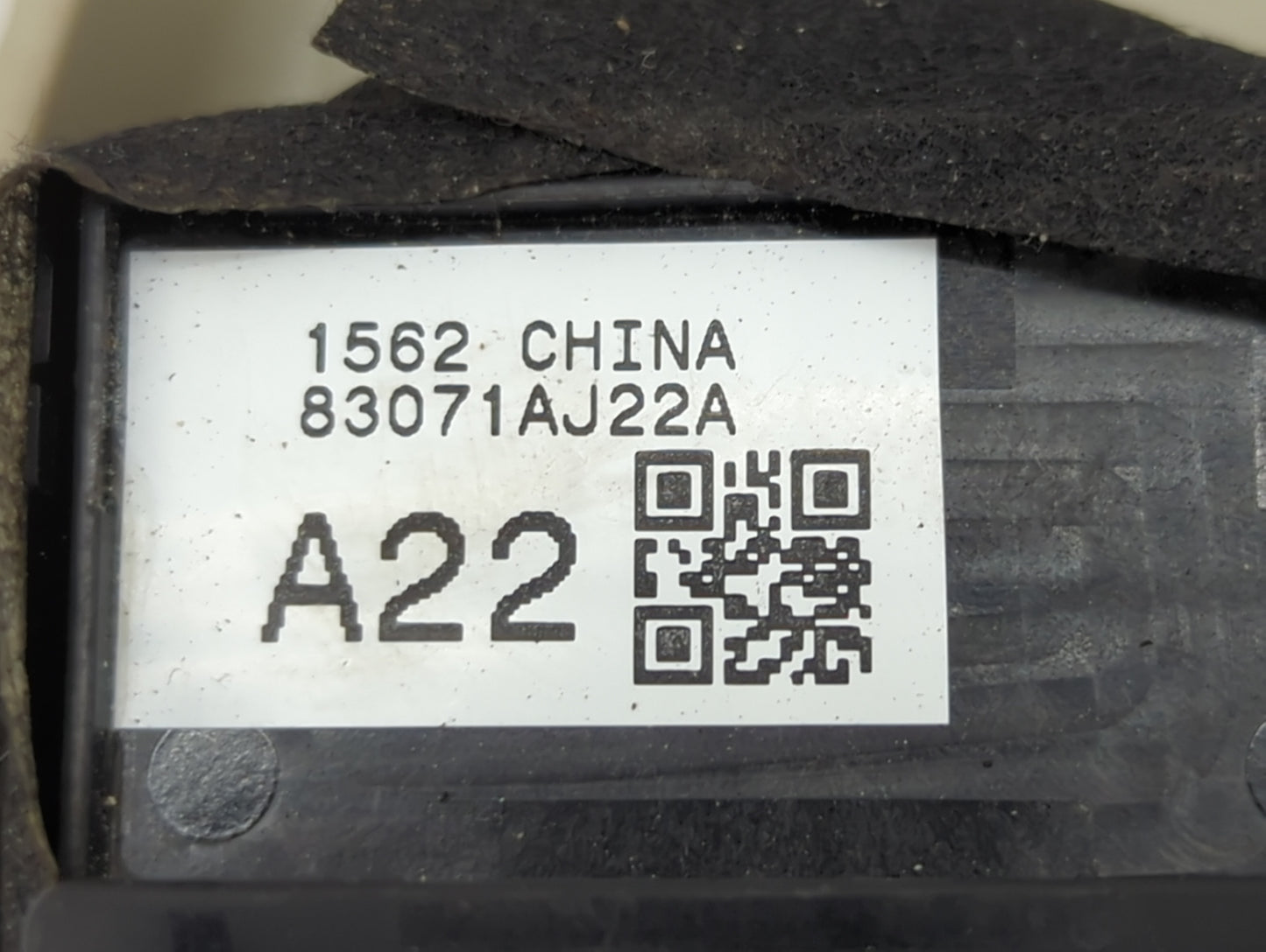 2013-2014 Subaru Legacy Master Power Window Switch Replacement Driver Side Left P/N:83071AJ22A Fits Fits 2013 2014 OEM Used 